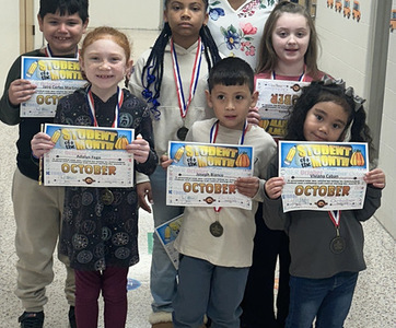 Cover photo of the October Students of the Month album